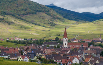 The village of Ammerschwihr  domaine FREYBURGER